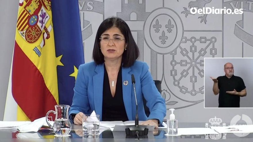 Carolina Darias, ministra de Sanidad.