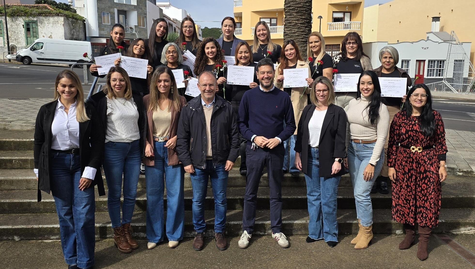 El Cabildo de La Palma forma a 16 personas sobre imagen personal.