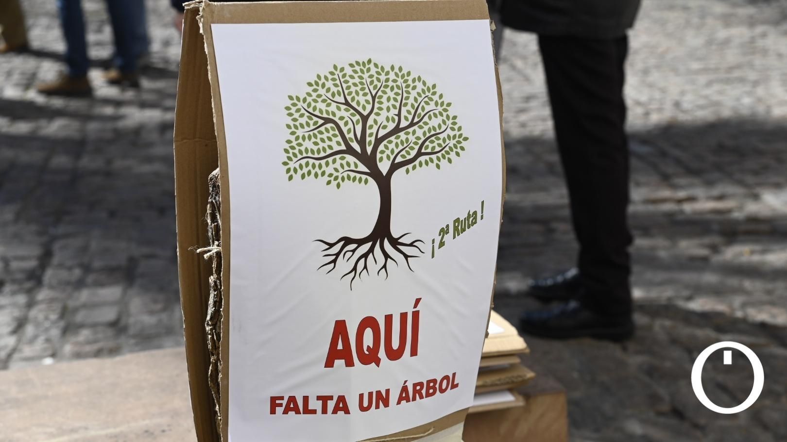 Ruta de aquí falta un árbol
