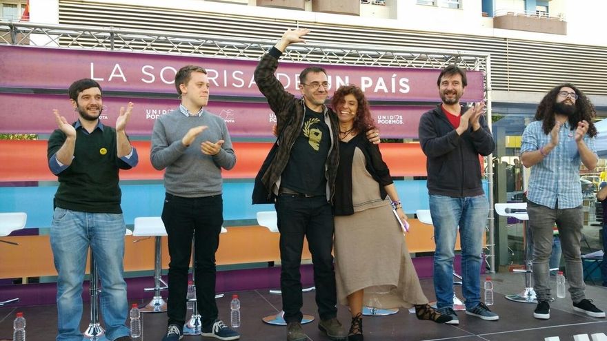 Monedero dice que Ciudadanos da "risa", el PP "miedo" y el PSOE "pena"