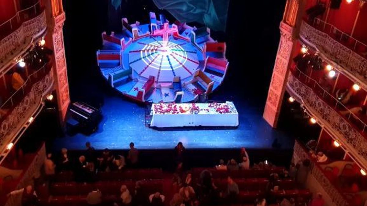 Interior del Teatro de la Comedia de Madrid