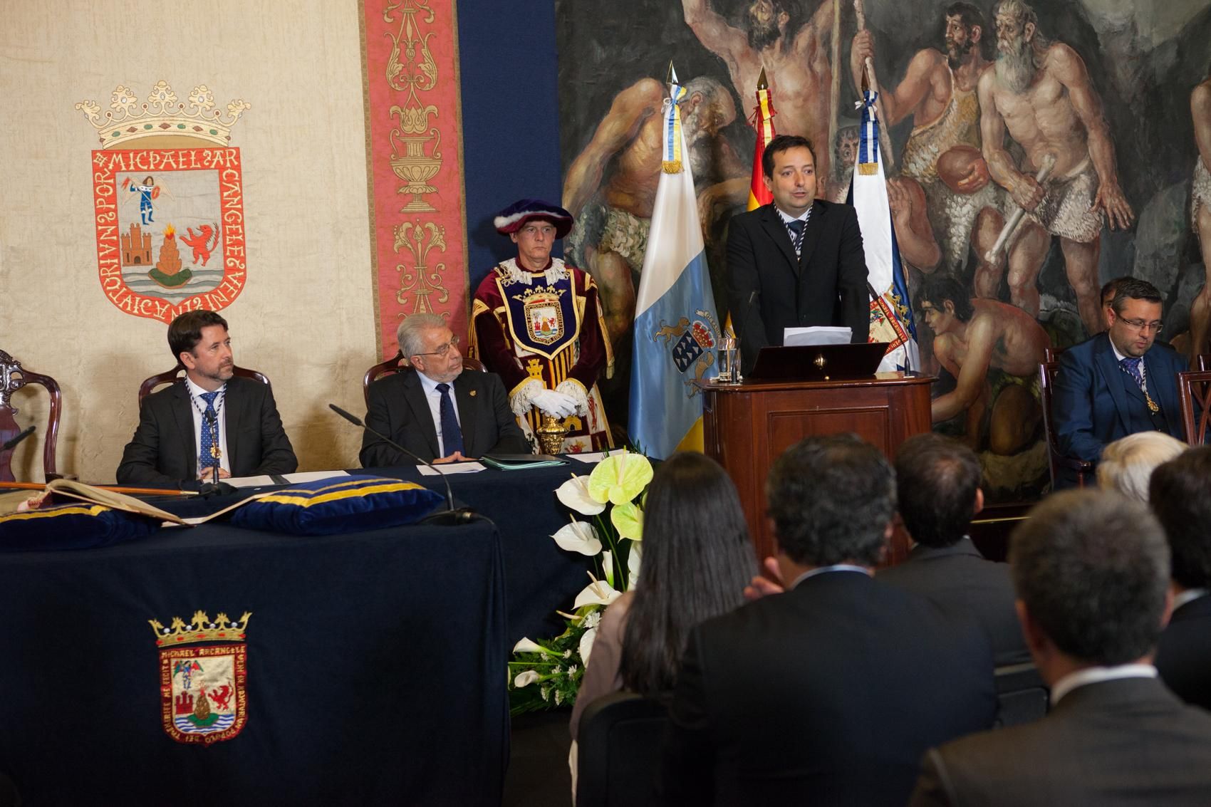 Nicolás Hernández, consejero de Ciudadanos en el Cabildo de Tenerife.