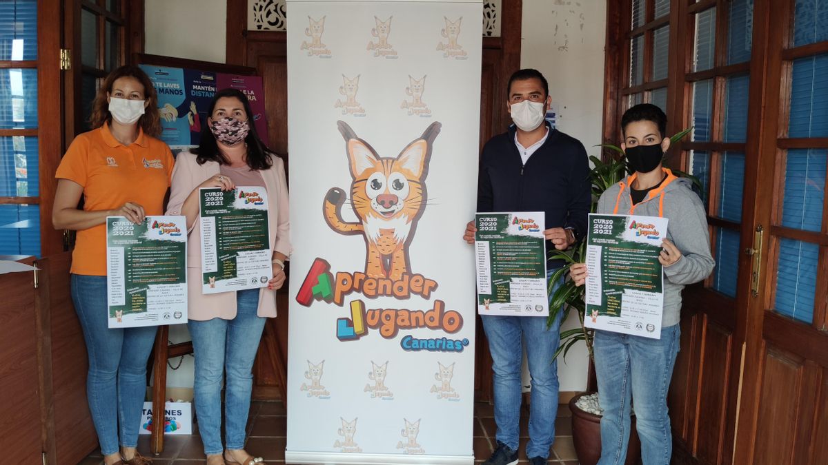Presentación de la clases  bilingües de ‘Aprender Jugando’ en Villa de Mazo