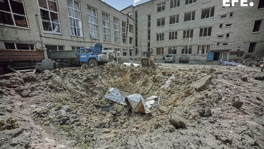 Rusia se sacude el polvo de Lisichansk y enfoca su atención en Donetsk EFE/EPA/SERGEY KOZLOV