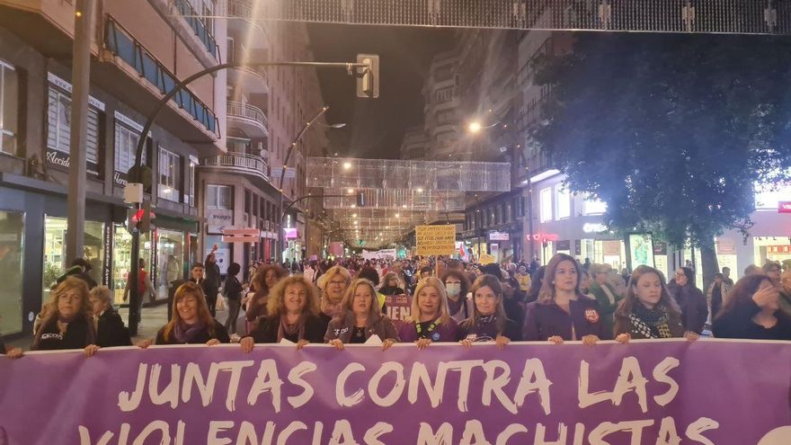 Manifestación 25N en Murcia