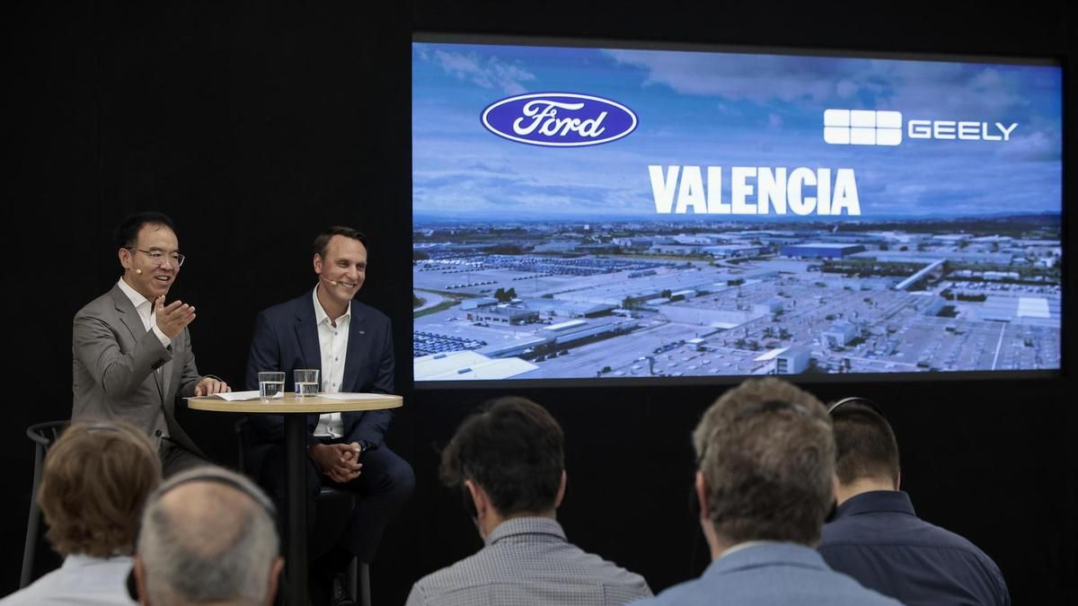 Ford y Geely crean una empresa conjunta para fabricar cinco modelos en la factoría de Almussafes