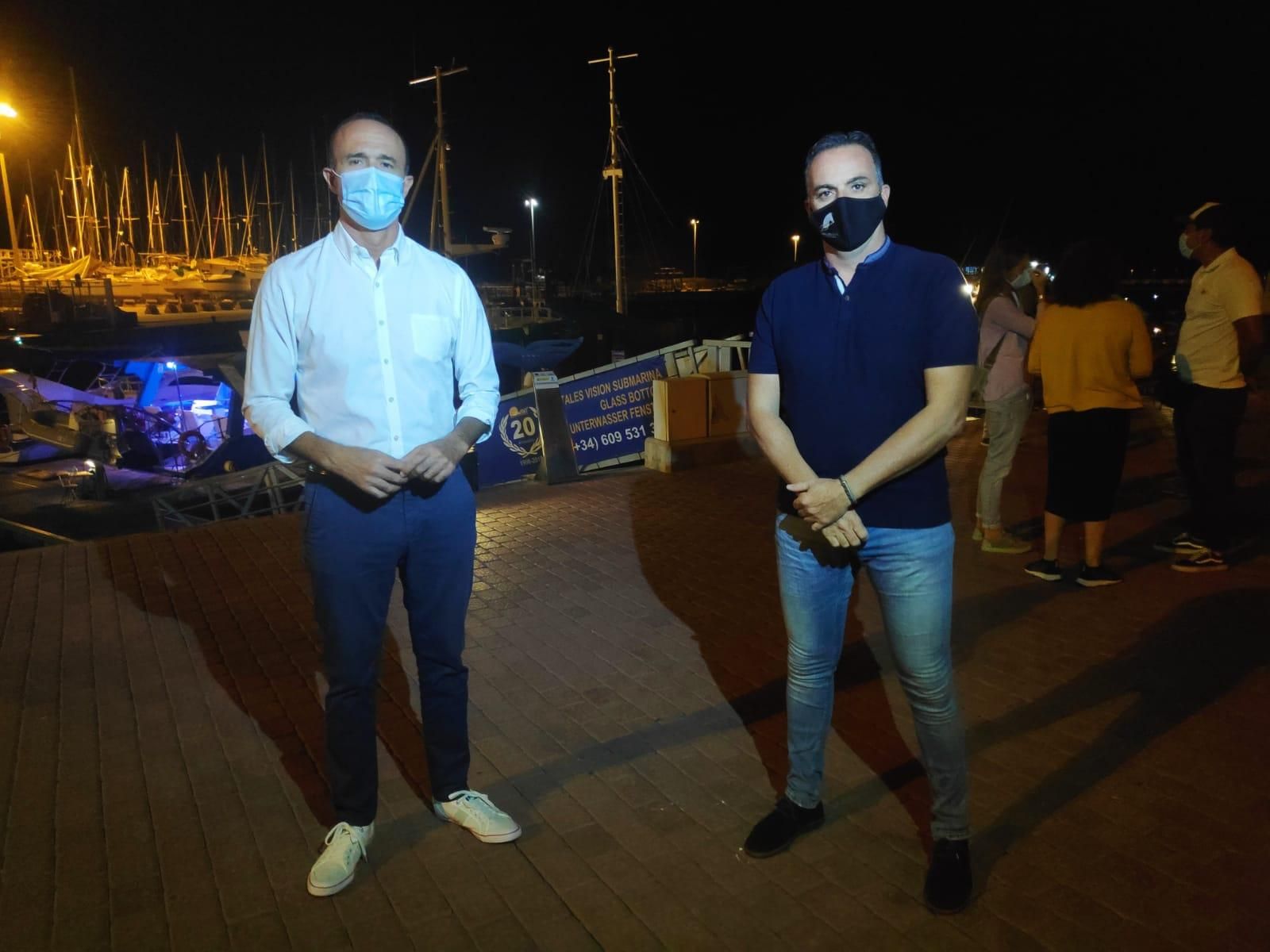 Raúl Camacho y David Ruiz.