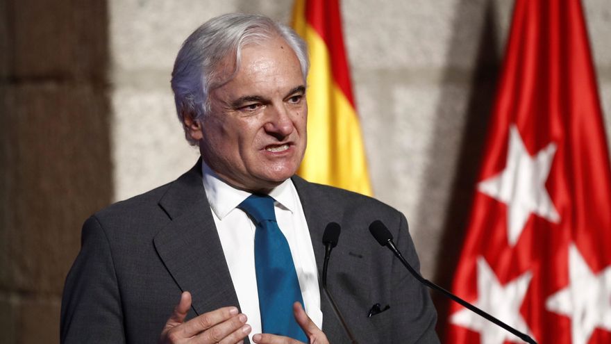 El presidente de CEIM, Miguel Garrido. EFE/Javier López/Archivo