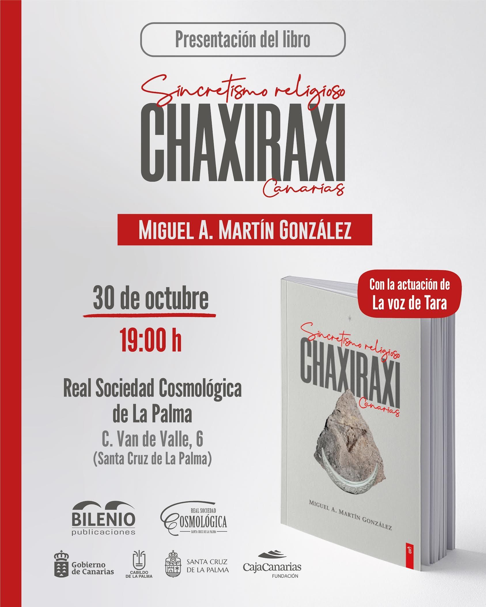 Cartel de la presentación.