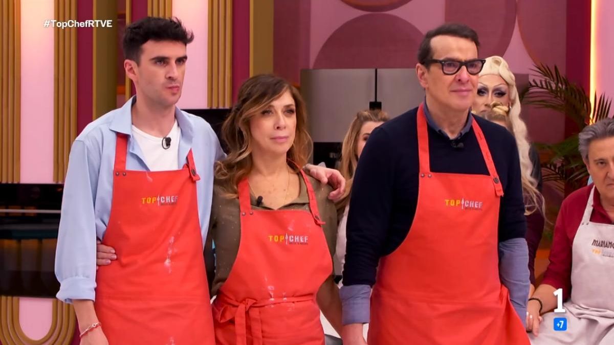Alejandro Vergara, Eva Isanta y Luis Merlo, en 'Top Chef' de RTVE