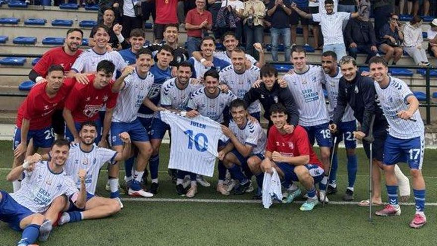 Remontada épica del Tamaraceite para adjudicarse la única victoria canaria de la séptima jornada