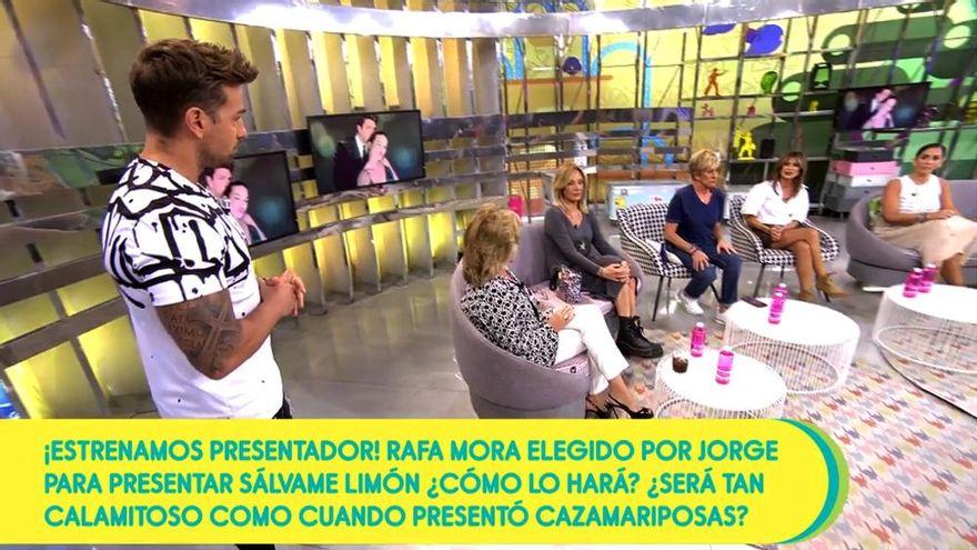 Rafa Mora al mando de 'Sálvame Limón'