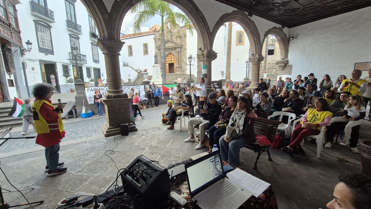 Éxito de participación en el ‘Encuentro por Palestina’ en Santa Cruz de La Palma