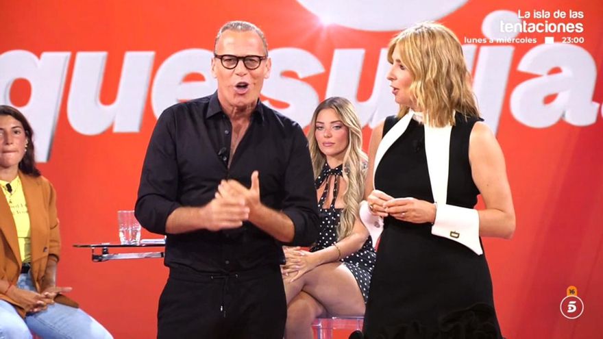 Telecinco pone fecha de estreno a 'Amor o lo que surja' y Carlos Lozano hace un llamamiento para "subir la audiencia"