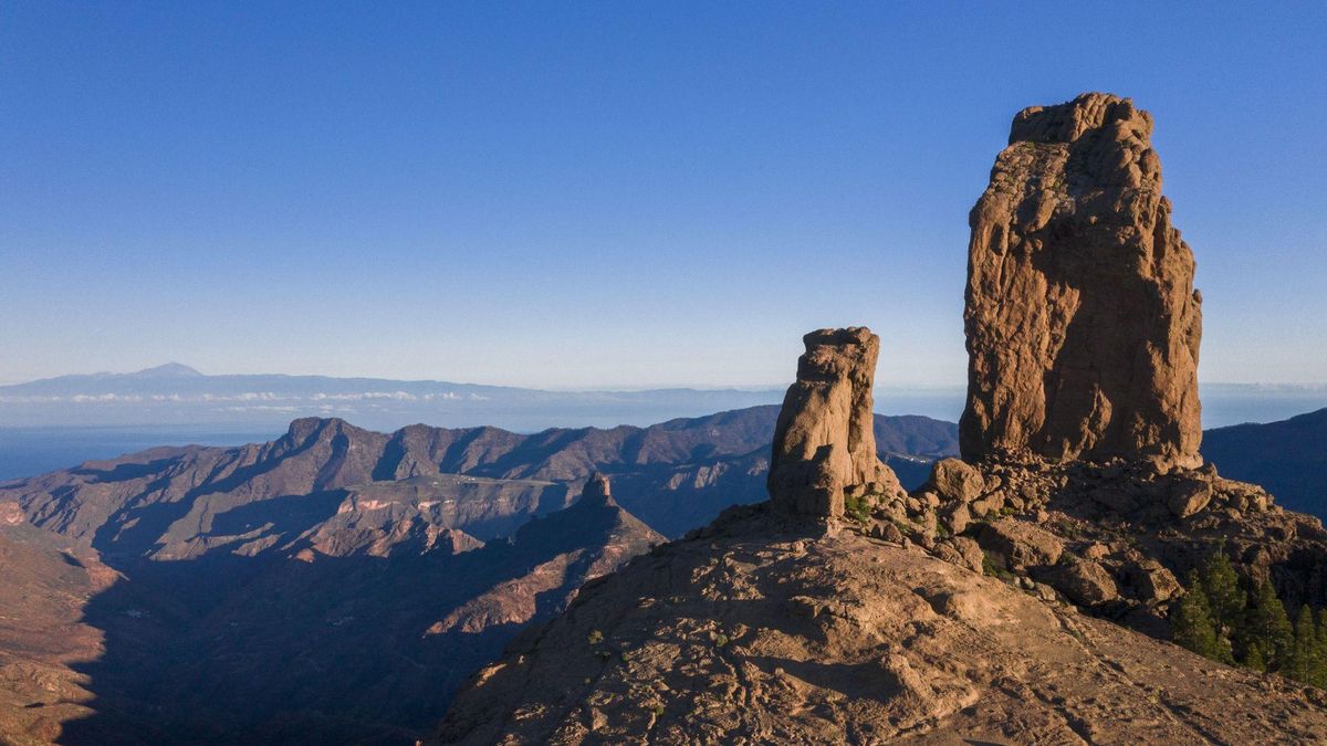 Una senderista es rescatada por los bomberos tras una caída cerca del Roque Nublo