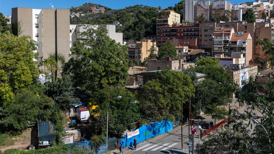 Barcelona inicia los trámites para desalojar los asentamientos del barrio de Vallcarca