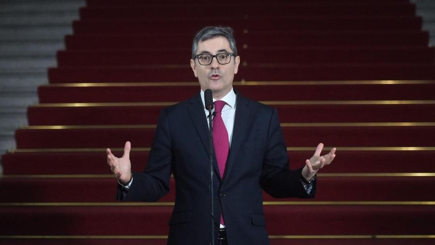 El ministro de la Presidencia, Justicia y Relaciones con las Cortes, Félix Bolaños