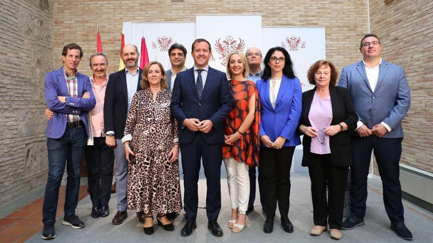 El equipo de Gobierno toledano de PP y Vox / Foto: Ayuntamiento
