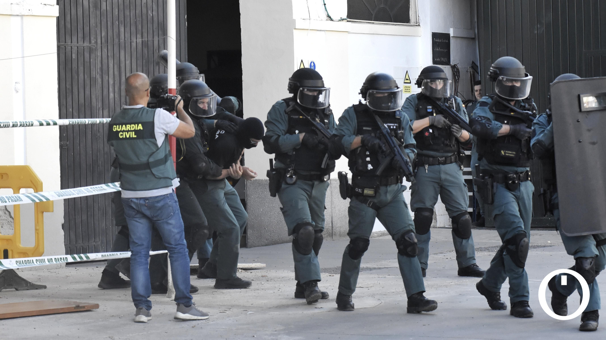 Presentación de los medios de la Guardia Civil a más de 700 alumnos.