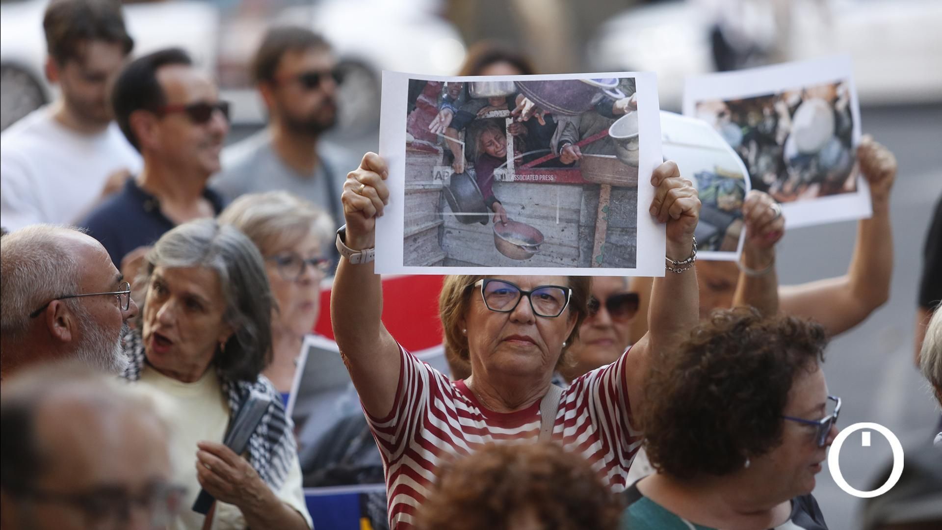 Las imágenes de la masiva manifestación en Córdoba por Palestina