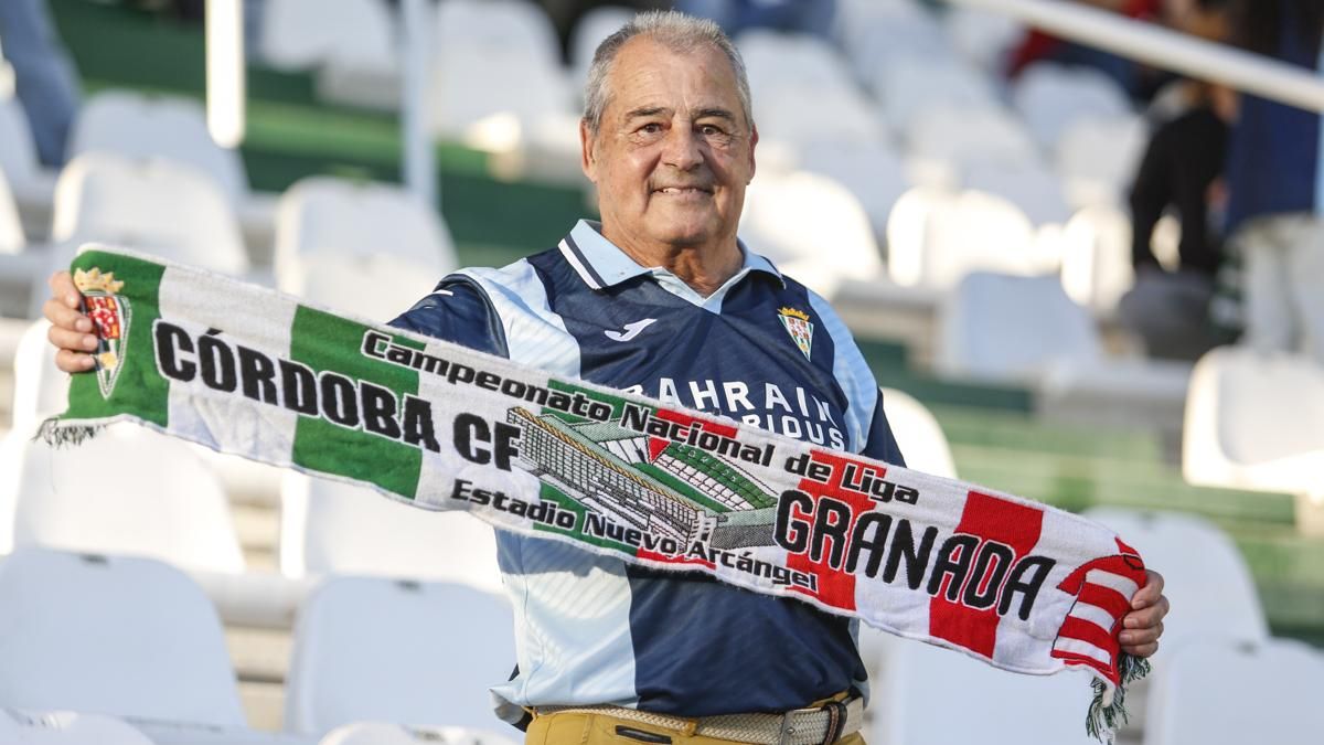 Grada Blanquiverde del Córdoba CF - CD Mirandés