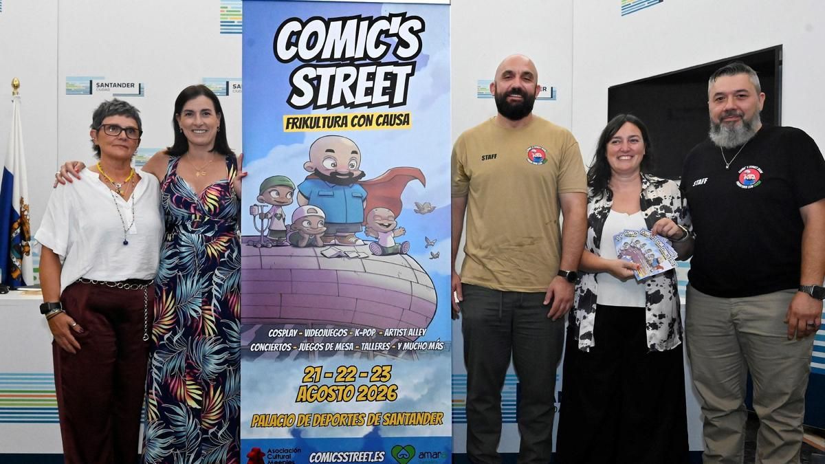 La segunda edición de Comic's Street llega al Palacio de los Deportes de Santander del 21 al 23 de agosto la