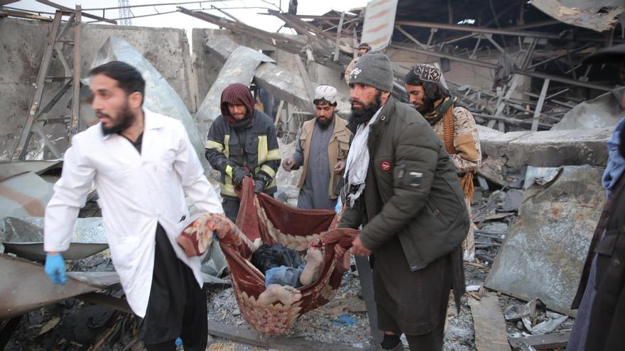 Más de 400 muertos en el bombardeo de un hospital en Kabul