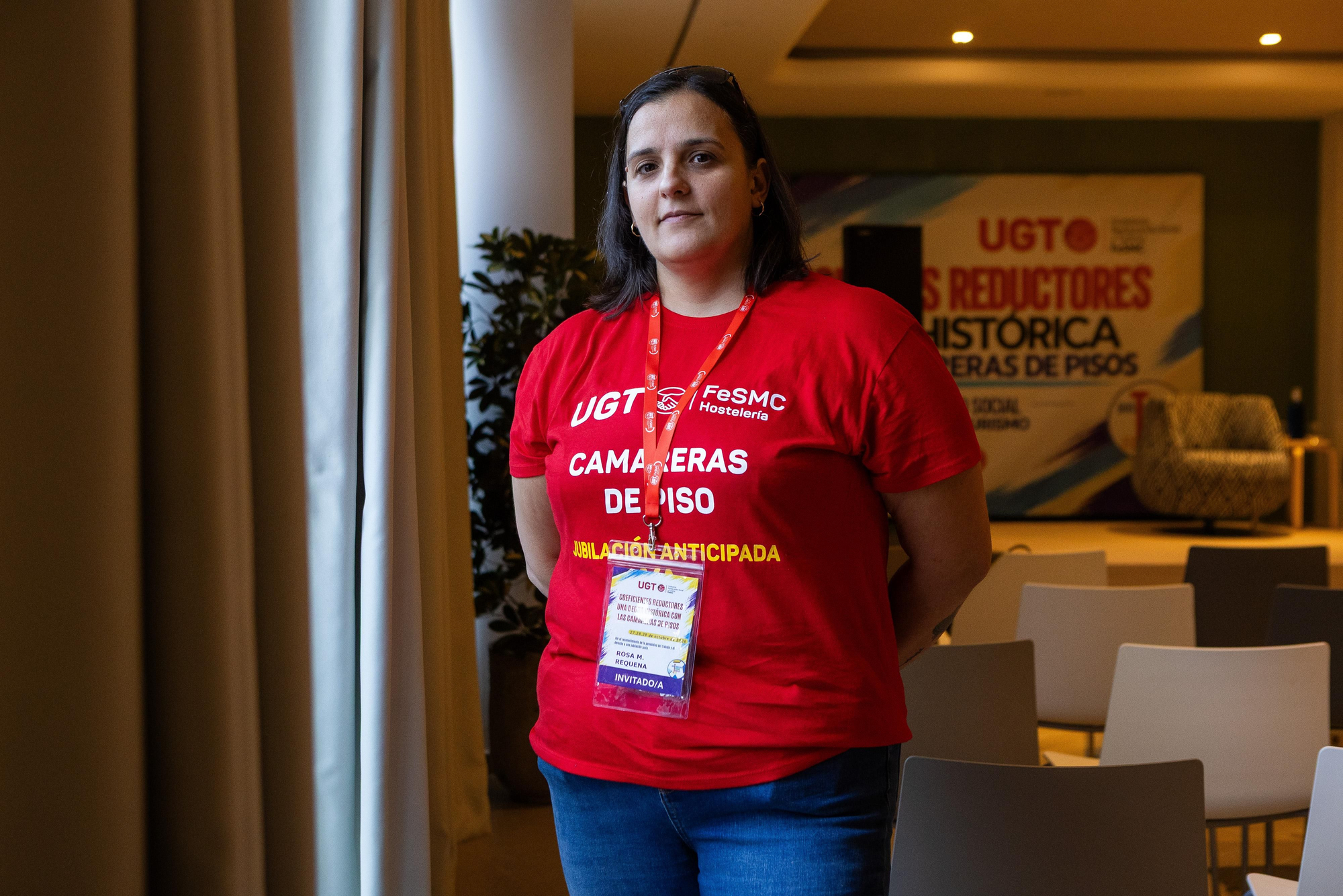 Rosa Requena, camarera de piso en un hotel de Alicante: "España es un país que vive del turismo. No puede dejar en el olvido a quien levanta ese país. Y ahí estamos nosotras"