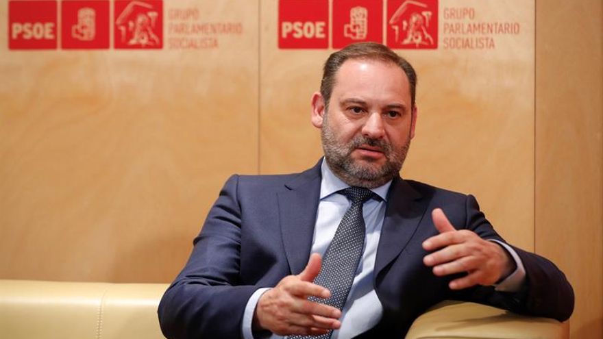 El ministro de Fomento en funciones, José Luis Ábalos.