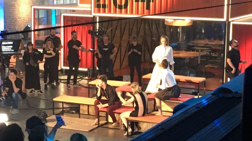 Concursantes entre los vídeos