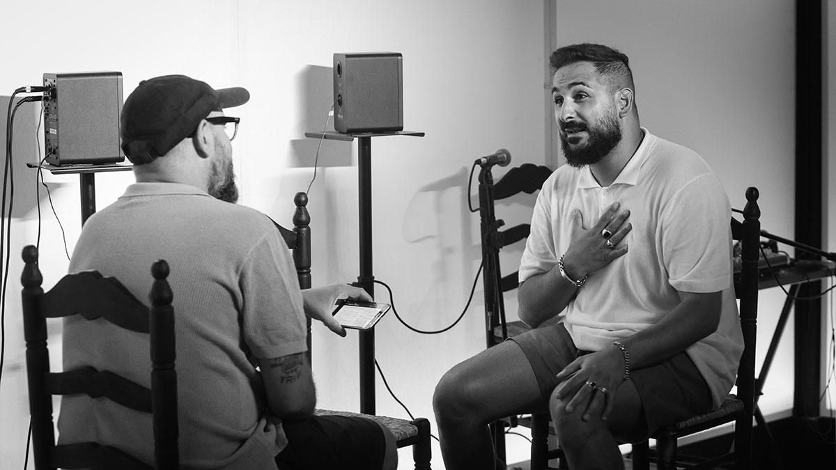 Entrevista N&B al cantaor flamenco, Rafa del Calli