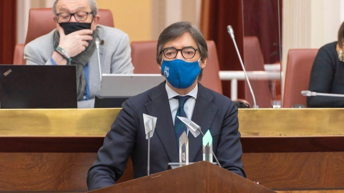 Iñaki Oyarzabal (PP), que este miércoles ha acusado al PNV de "clientelismo"