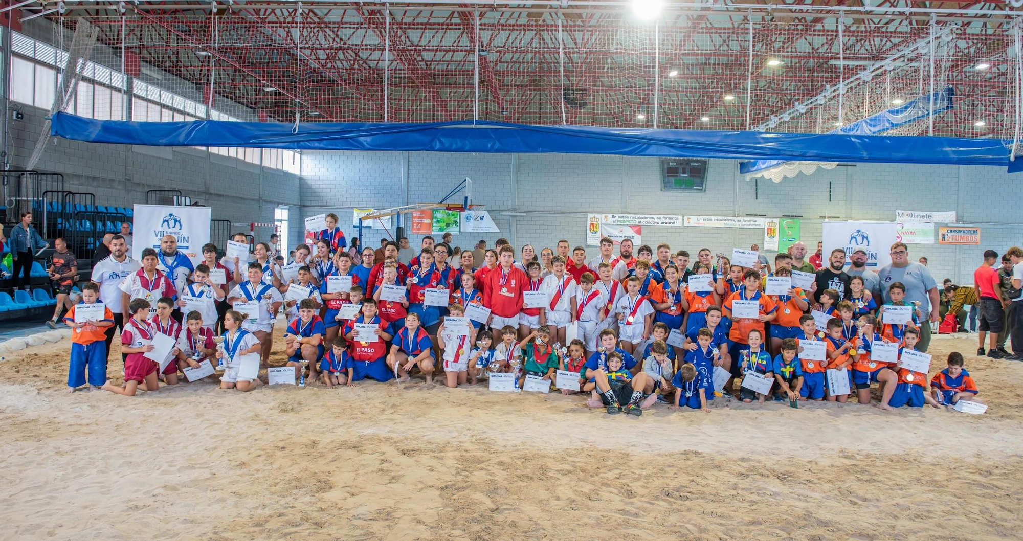 El VII Torneo del Fajín de Lucha Canaria Fundación CajaCanarias ya conoce a sus ganadores de La Palma.
