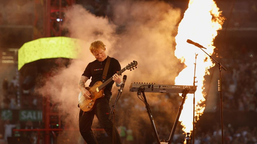 Ed Sheeran no solo mantiene, sino que eleva a cifras de récord, su influjo sobre Madrid