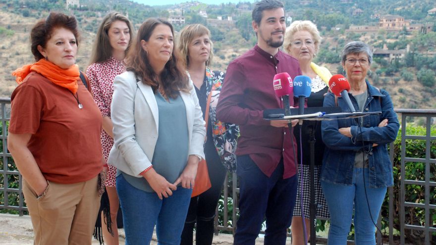 Rueda de prensa de presentación de la candidatura a las primarias