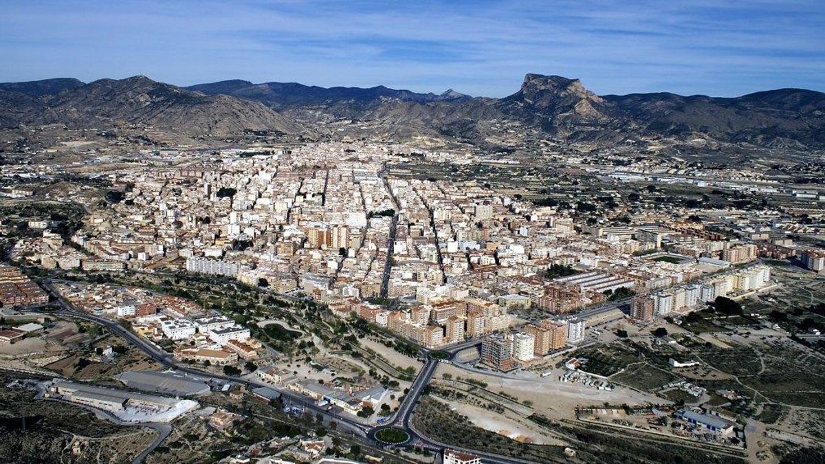 La localitat alacantina d'Elda