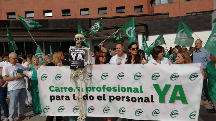 CSIF recurre la resolución que quita la percepción por carrera profesional al personal que viene de otras regiones