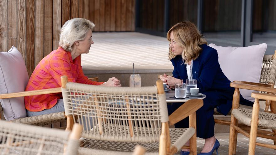 Von der Leyen plantea a los líderes de los 27 copiar a Meloni con centros de refugiados fuera de la UE