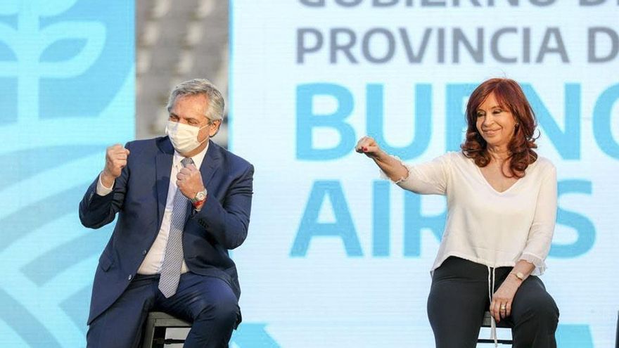 Alberto y Cristina, en un encuentro de 3 horas a solas para definir la hoja de ruta del año electoral