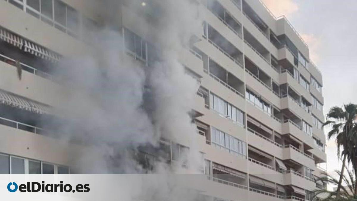 Varias personas afectadas por inhalación de humo en un incendio en ...