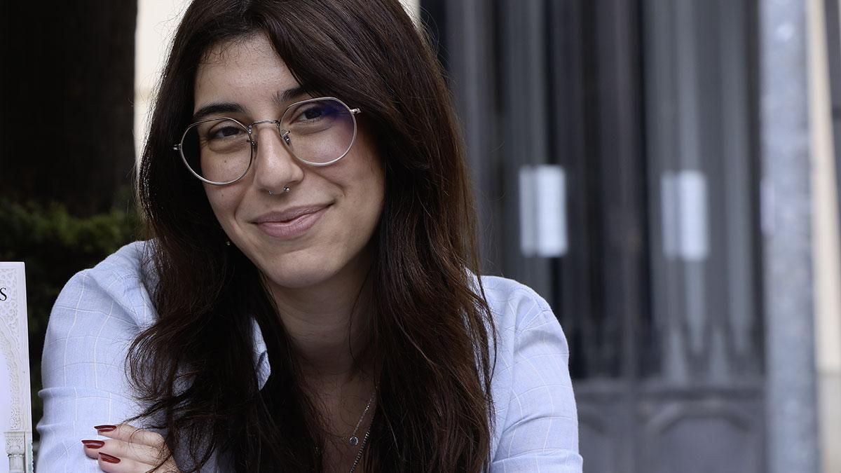 La escritora Andrea Morales