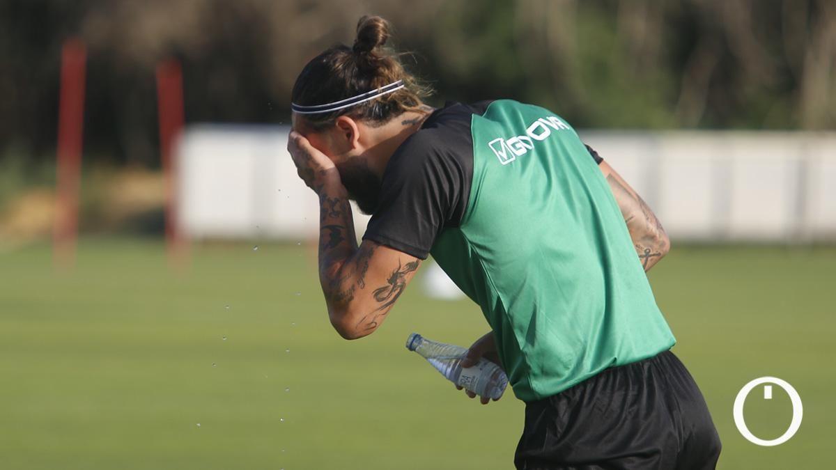Primer entrenamiento del Córdoba CF tras las vacaciones