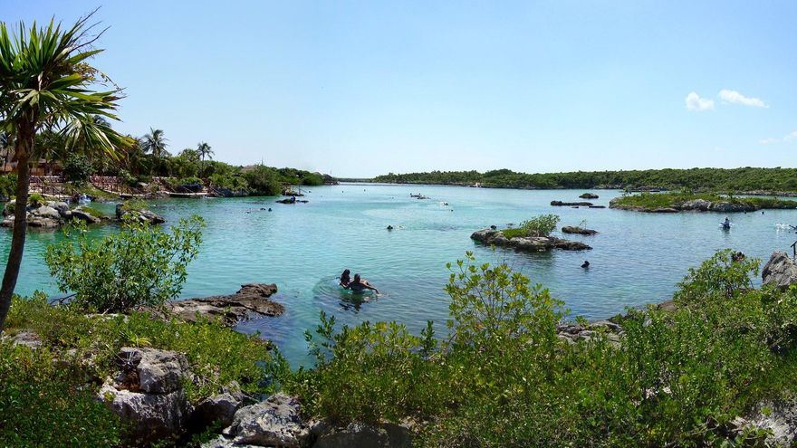 La Bahía de Xel Ha fue uno de los puertos comerciales más importantes de Yucatán en época maya.