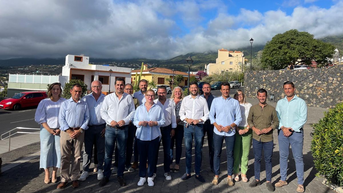 Cargos públicos del PP en La Palma.