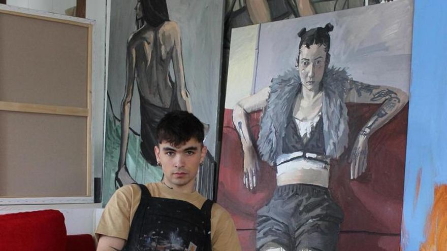 Alex A. Aramburu presenta una exploración pictórica del retrato en 044 Atelier