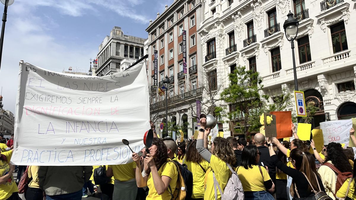 Concentración de escuelas infantiles en Madrid