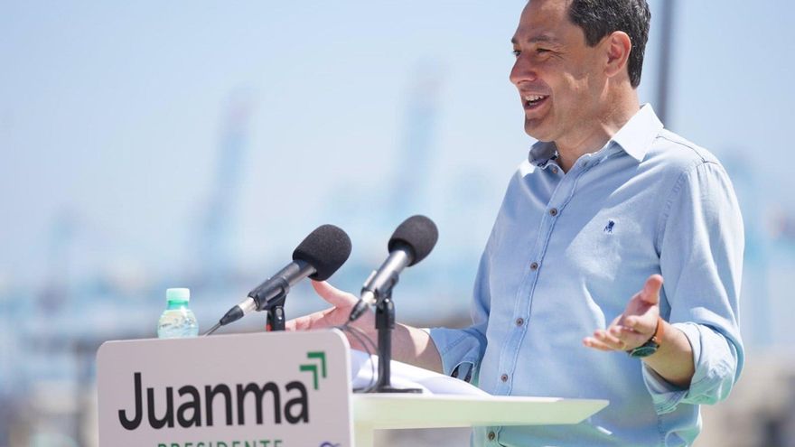 Juan Manuel Moreno: "Es mucho más fácil votar a Juanma Moreno que votar al PP"