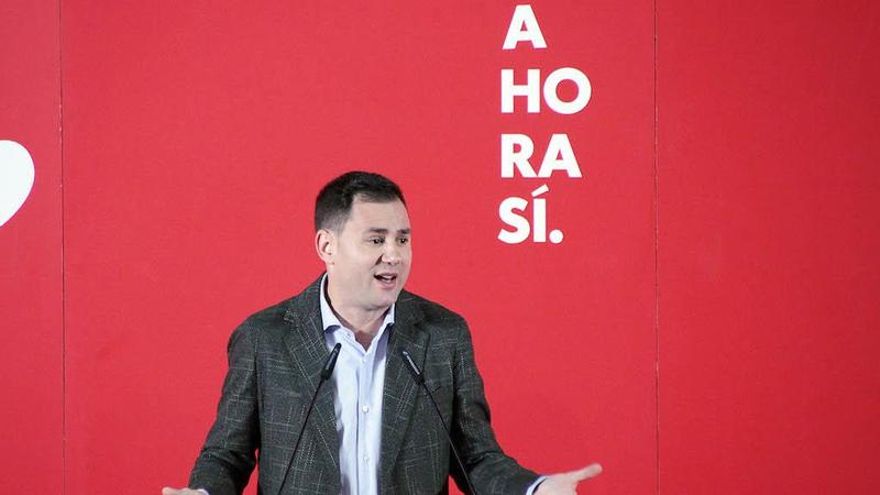 Javier Alfonso Cendón, secretario general del PSOE en León.