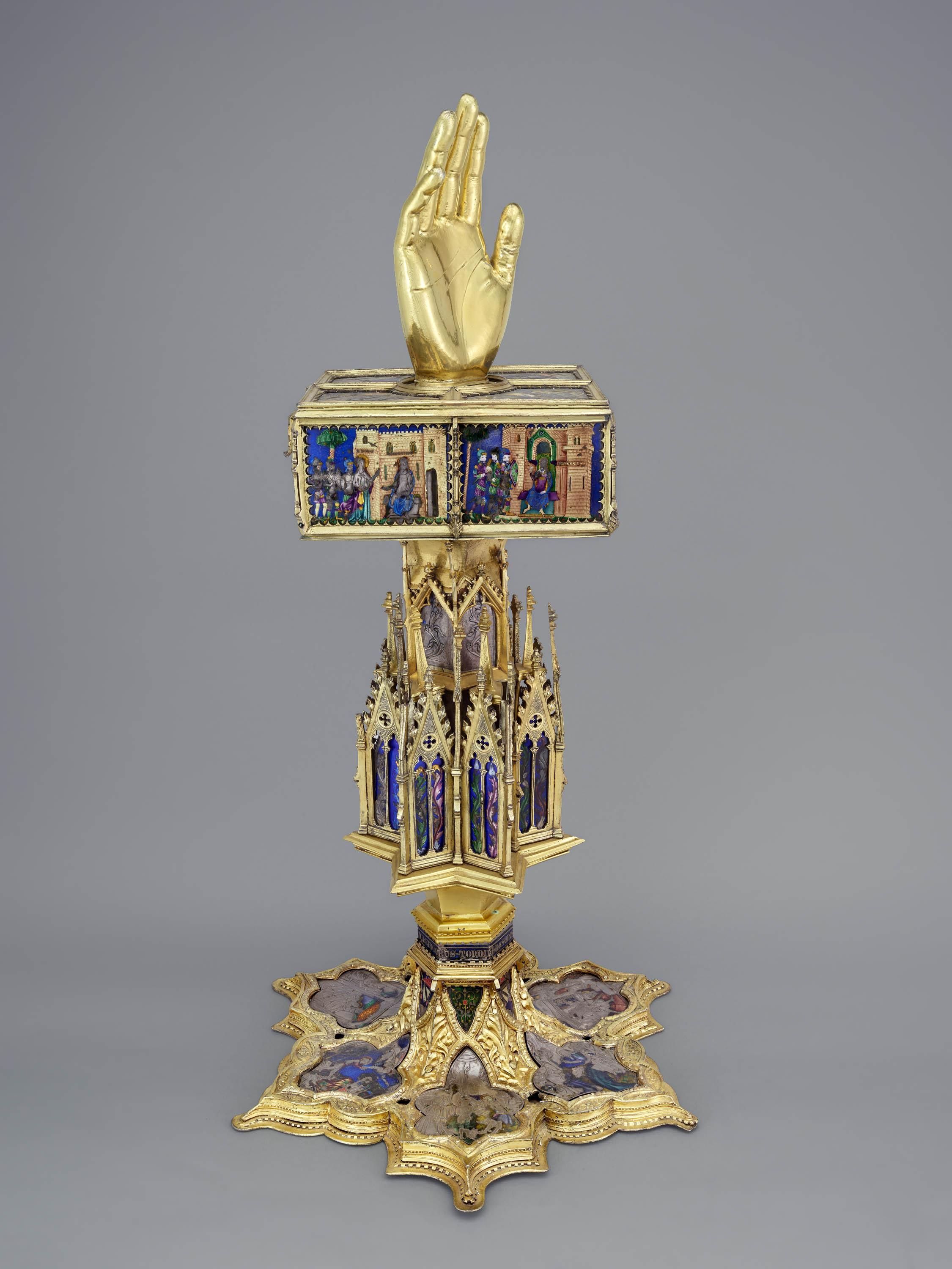 Relicario del brazo de Santa Lucía