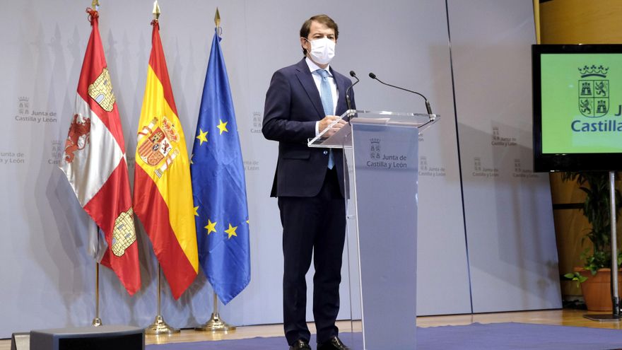 El presidente de Castilla y León no desautoriza a Igea tras sus declaraciones sobre los ataúdes en Valladolid y su polémica con Puente